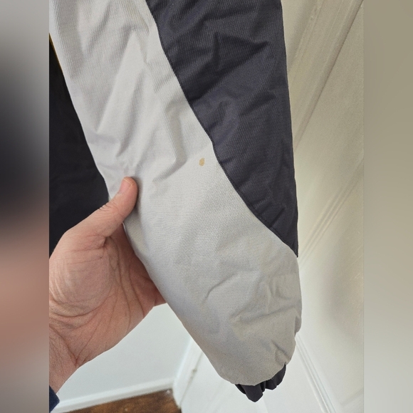 Renegade Nascar Racing Sprint Jacket Mens Size Small polyester Brown spot on le - Picture 4 of 7